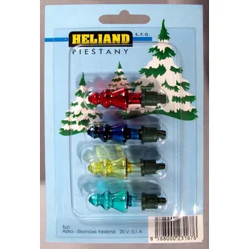 Žárovka Exihand Blistr Astra 20V 0,1A 4 ks multicolor