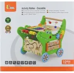 Dřevěné chodítko krokodýl