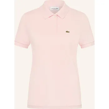 Dámské oblečení Lacoste Dámská Piqué Polokošile, lososová / zelená, 34