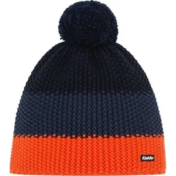 Pokrývka hlavy Čepice zimní Eisbär Star Pompon Velikost: Uni oranžová/šedá/černá