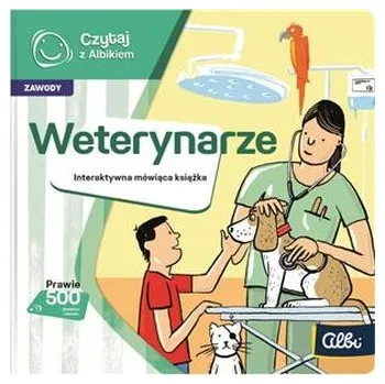 Desková hra Czytaj z Albikiem książka mini Weterynarz
