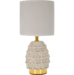 Béžová keramická stolní lampa s textilním stínidlem (výška 30,5 cm) Pigny – Mauro Ferretti ID_1829334