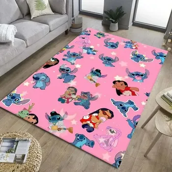 Dětsný nábytek Velký koberec s motivem Lilo a Stitch - 40x60cm(,7