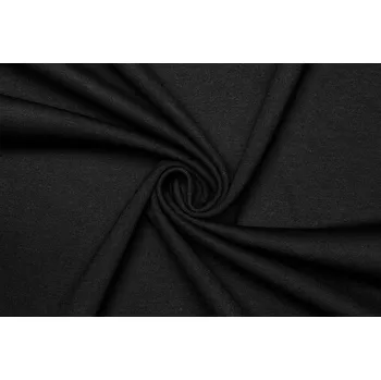 Úplet směsový s nylonem - Černý