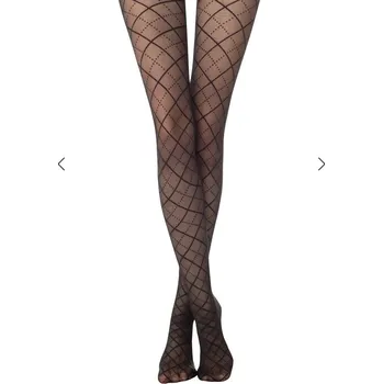 Dámské punčochy Punčochy CONTE - DESIGN Barva: NERO, Velikost: 3-M