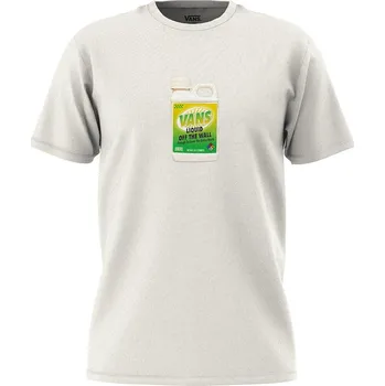Pánská móda tričko s krátkým rukávem pánské VANS Extra Strength SS marshmallow - S