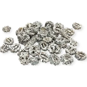 Sušené ovoce FLOWERIO Sušené plátky Ořech černý 120g - vintage bílé