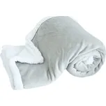 ARÔME HOME Deka s beránkem 150*200, jednobarevná Světle šedá