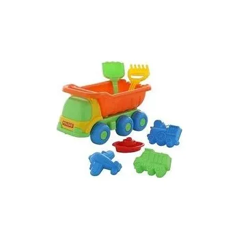 Hračka na písek Sada na písek č. 259: Auto Universal, formičky (vláček /+1