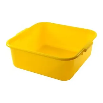 Nerezový dřez Dřez plastový 36x36cm žlutý CZ