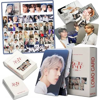 Obraz 55 SZT NOWY IDOL ALBUM PERIFERNÍ PLAKATÓW ZDJĘĆ KART LOMO ENHYPEN