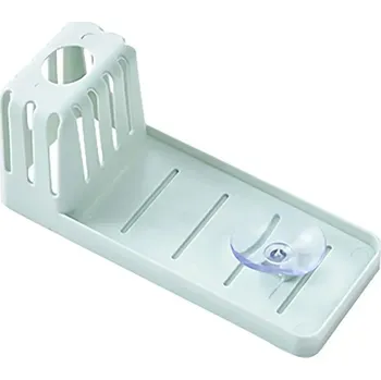 Organizace kuchyně Držák na houbičku | odkapávač na nádobí - Modrá