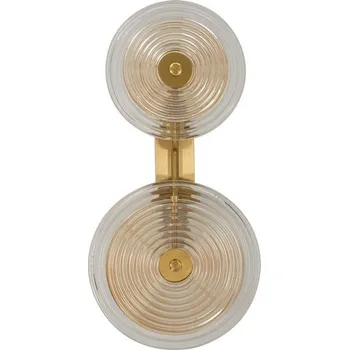 Nástěnné svítidlo Skleněné nástěnné svítidlo ve zlaté barvě Venice – Mauro Ferretti ID_1829366