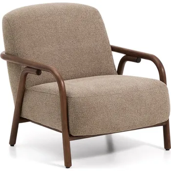 Křeslo Taupe žinylkové křeslo Sylo – Kave Home ID_1827102