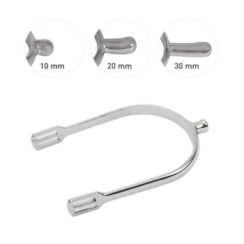 Ostruha Pánské šporny Waldhausen s řemínkem nerez Barva: Pánové, Velikost: 30 mm