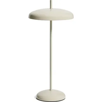 Čtecí lampička Šedá LED stmívatelná stolní lampa s kovovým stínidlem (výška 35 cm) Porte – Kave Home ID_1827710