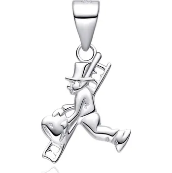 Přívěsek MOISS stříbrný přívěsek KOMINÍK