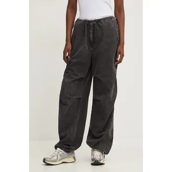 Dámské kalhoty Bavlněné kalhoty Hugo Blue 50523795 šedá 90J, vel. 29/32