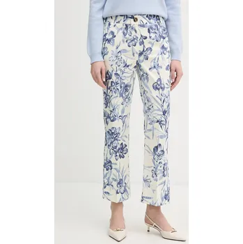 Dámské kalhoty Kalhoty Marella Emme by Marella 2615131201200 modrá 95X, vel. 36