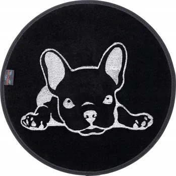 Miska pro psa Textilní podložka pod misku (cestovní) Max-Dywanik černá 1 l