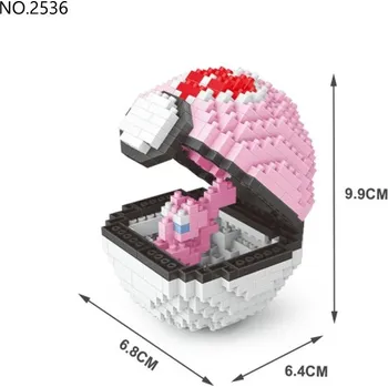 ostatní stavebnice Pokémon stavebnice | Styl Lego - 2536,bez krabice