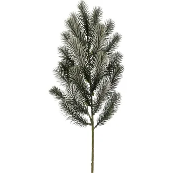 Vánoční dekorace Zelená vánoční větvička 61 cm