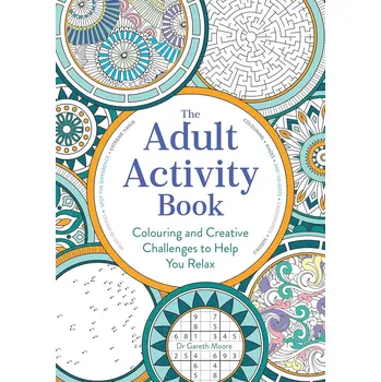 Osobní rozvoj Adult Activity Book - Logické hry a omalovánky pro dospělé (Gareth Moore)