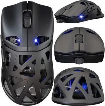 Myš BEZDRÁTOVÁ MYŠ LEHKÁ 24000DPI 1000Hz OPTICKÁ PRO HRÁČE LED