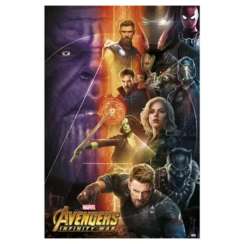 Plakát Plakát Marvel: Avengers Infinity War 1 (61 x 91,5 cm) 150 g