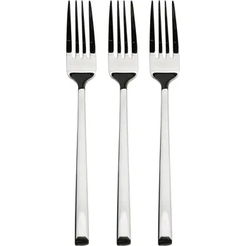 Lamart LT5043 3dílná sada vidliček Bella, stříbrná