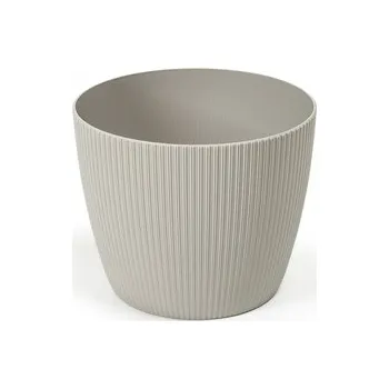 Květináč Plastový květináč Magnolia Jumper 260 mm, taupe