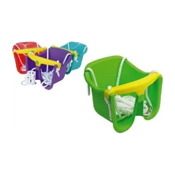 Dětská houpačka Houpačka Baby plast 30x23x28cm asst 4 barvy