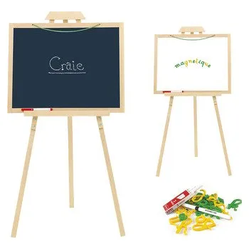 Magnetická kreslící tabulka Jeujura Dřevěný stojan Creative (bez tabule)