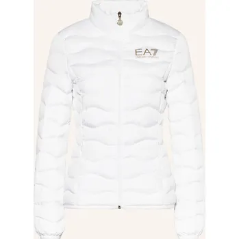 ea7 Emporio Armani Dámská Prošívaná Bunda Train Core, bílá, 42