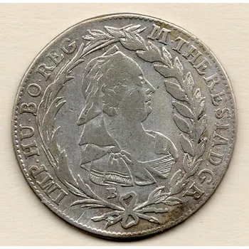 Sběratelství Mincovna Kremnica 20 krejcar Marie Terezie 1775 B/SKPD Kremnica