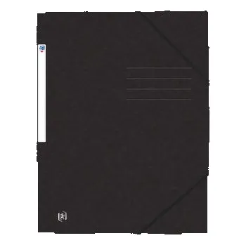 Archivační box Oxford, Tříchlopňové desky, karton, A4, černá