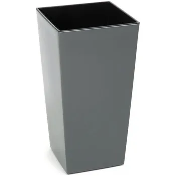 Květináč Plastový květináč Finezia 190x190 mm, antracit