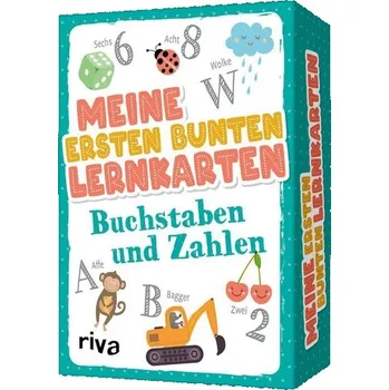 Učebnice Meine ersten bunten Lernkarten - Buchstaben und Zahlen