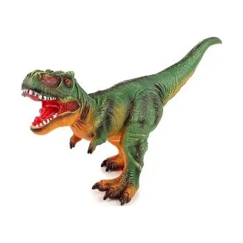 Figurka Duża figurka dinozaur Tyranozaur Rex ziel-pomarań.