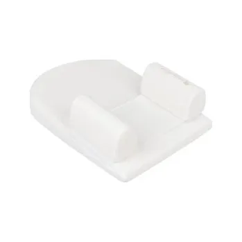 Dětský pokoj Polohovací podložka z paměťové pěny klínová Airknit White