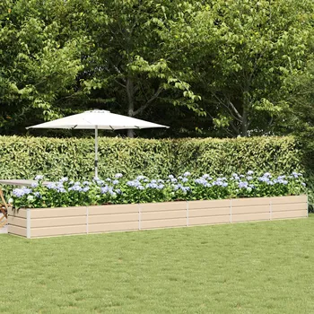 Pěstitelství Truhlík Slonovinová 600 x 80 x 45 cm Ocel