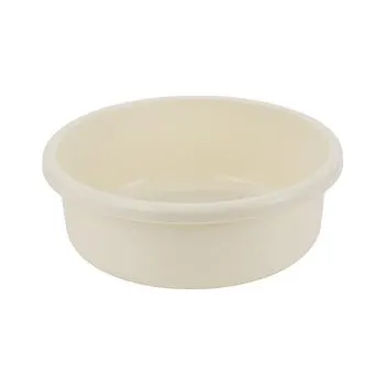 PLASTOVÁ KULATÁ MÍSA 41CM 13,5L KRÉMOVÁ -BEN