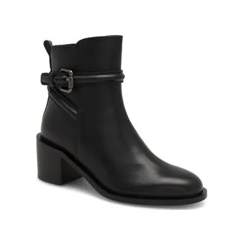 Dámská obuv Polokozačky Gino Rossi CHIERI-36089 Černá 38