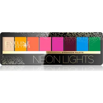 Přípravek na oči Eveline Cosmetics Neon Lights paletka očních stínů 9,6 g