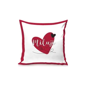 Nekupto Dárkový polštář Miluji Tě Valentýn
