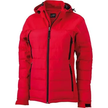 Dámská vesta Daiber Dámská zimní bunda Outdoor Hybridjacket JN1049 Barva: Červená, Velikost: S