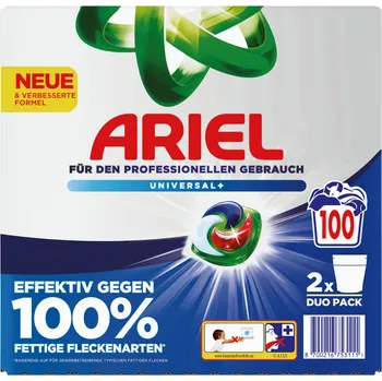 Kapsle na praní Ariel Professional gelové kapsle All-in-One Universal 2x50 dávek - VÝHODNÉ BALENÍ - profi Qualität