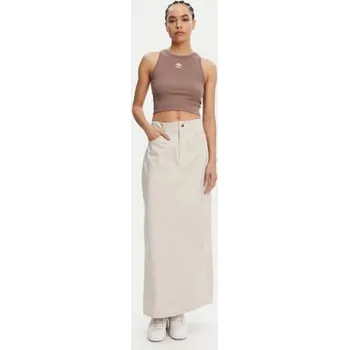 Dámská sukně adidas Maxi sukně Allover Print JC8854 Béžová Regular Fit 31