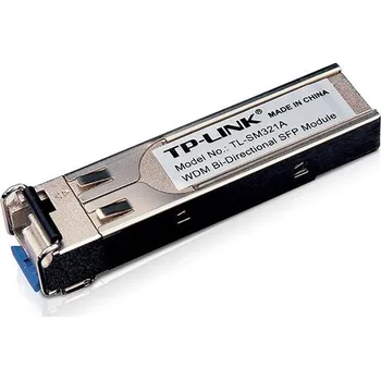 Síťový kabel TP-LINK Omada Gigabit Single-Mode WDM Bi-Directional SFP Module SPEC: LC Connector, TX:1550nm/RX:1310nm, Single-mode, 20 km SM321A