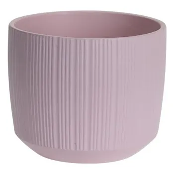 Květináč Keramický květináč Flowers 15 cm, růžový